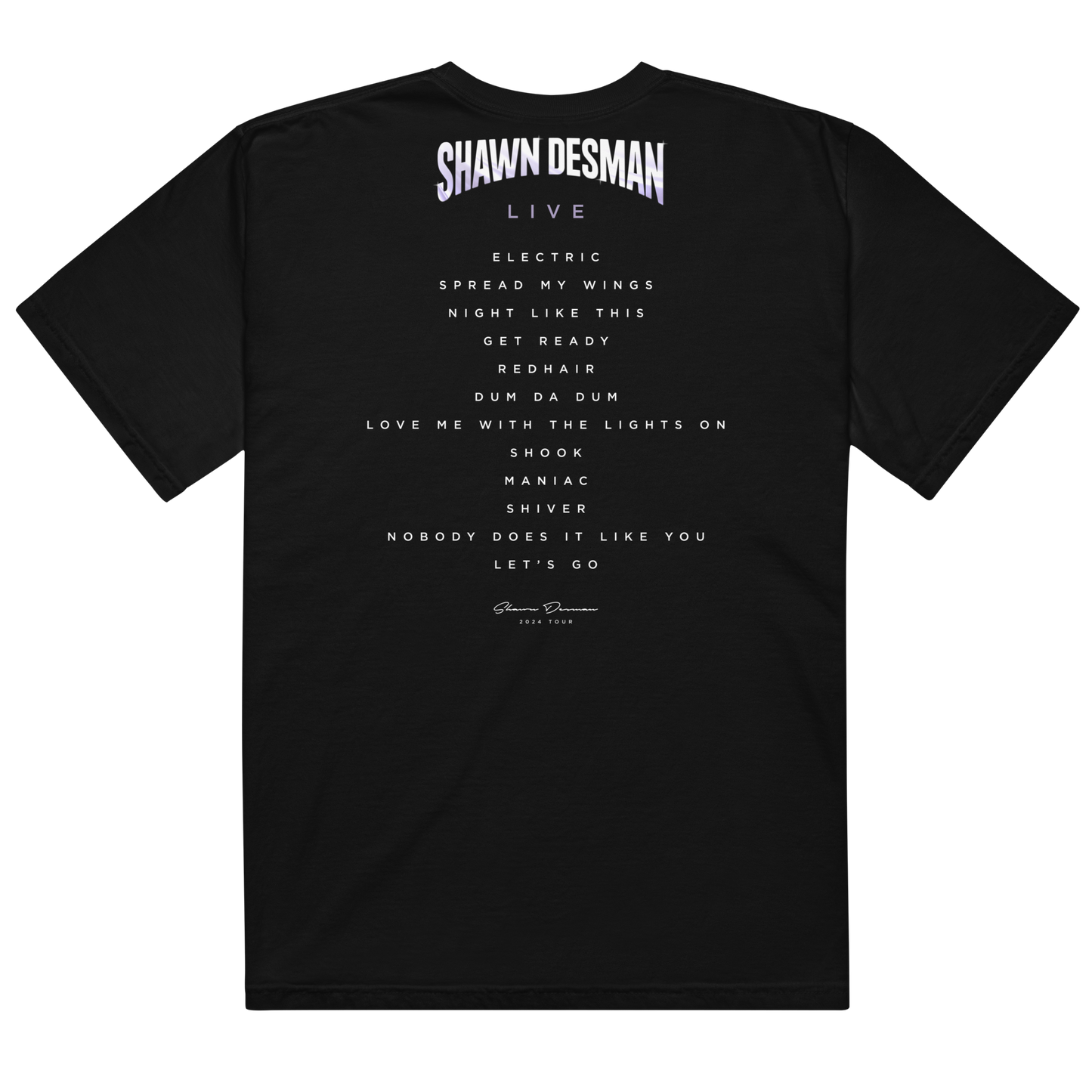 Exclusive Tour T-Shirt Pre-Sale